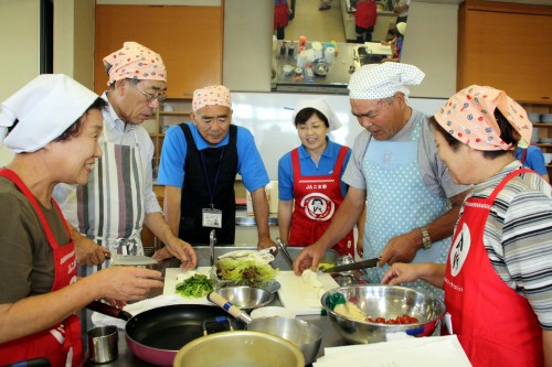 料理教室の様子